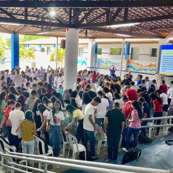 Nos finais de semana, daqui até as provas do IFRN e da EAJ, a gente espera você!