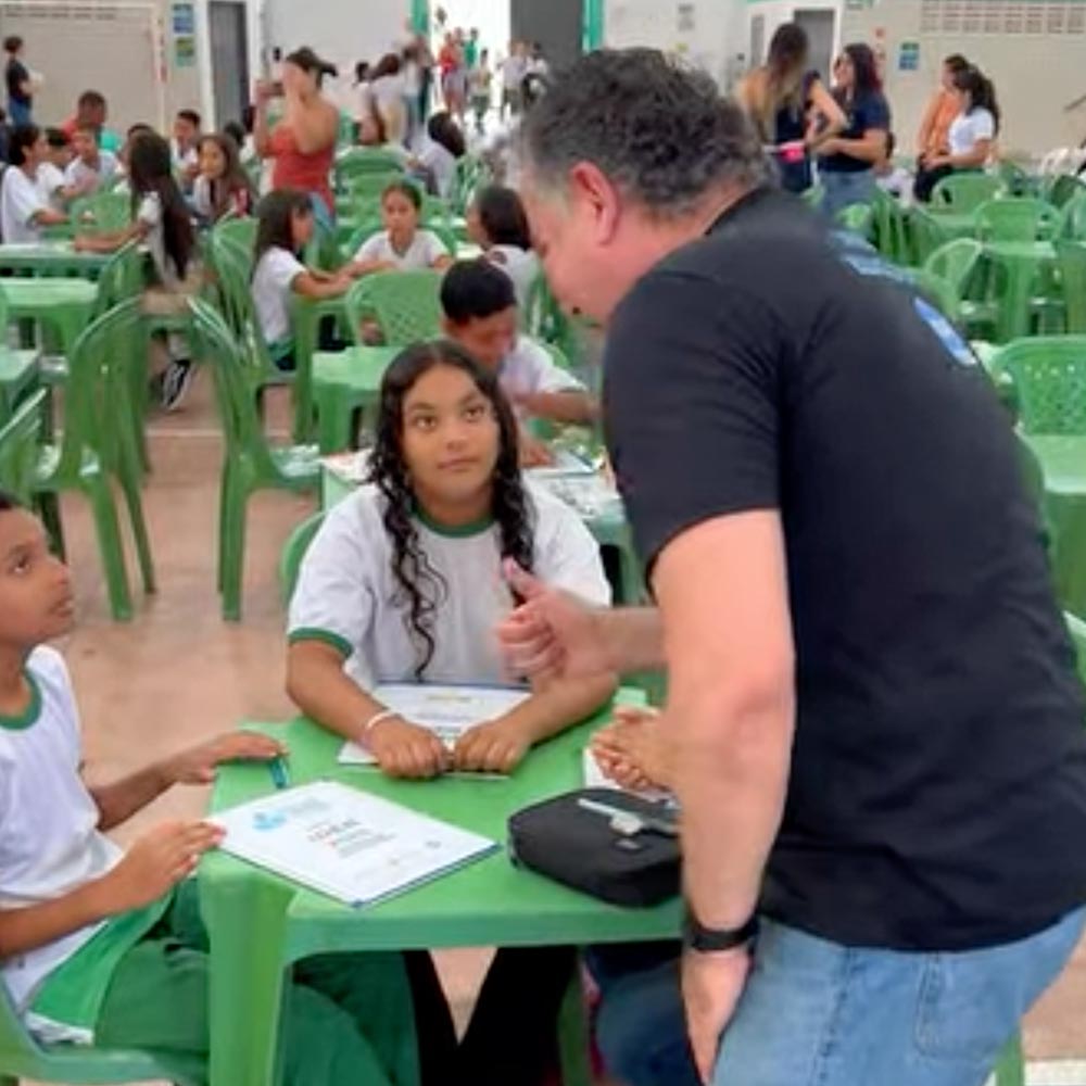 Aulão preparatório SAEB 2025. Iniciativa inovadora e pioneira da Prefeitura de Monte Alegre