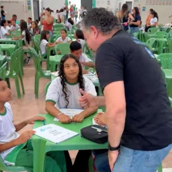 Aulão preparatório SAEB 2025. Iniciativa inovadora e pioneira da Prefeitura de Monte Alegre